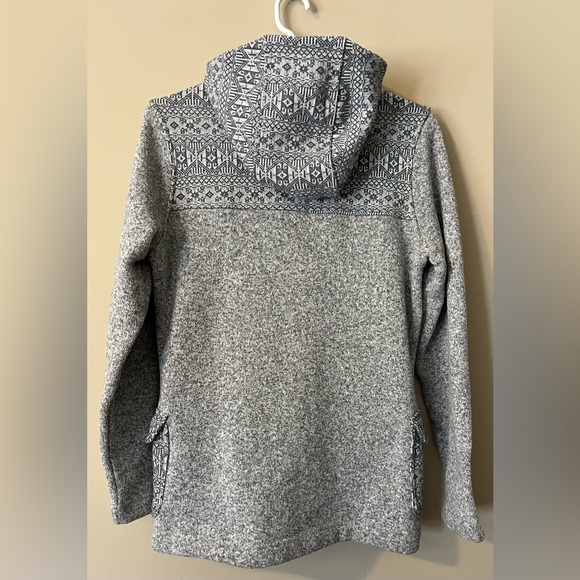 Patagonia Grey Better Sweater Icelandic Fleece Coat Size Small - Picture 3 of 6